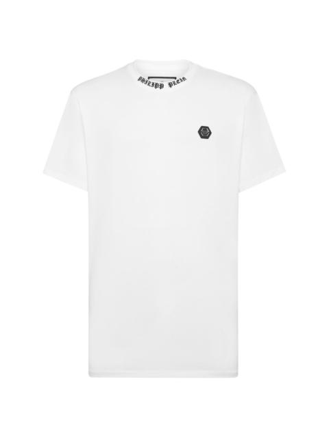 logo-appliquÃ© cotton T-shirt