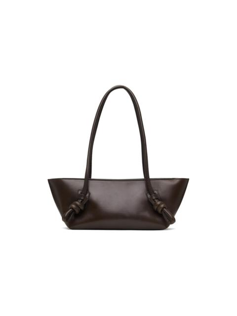 HEREU Brown Fleca Baguette Bag