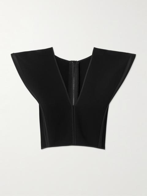 MATICEVSKI Kombat Crepe Top