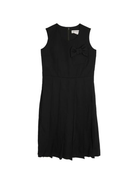 Comme des Garçons GIRL wool gabardine midi dress