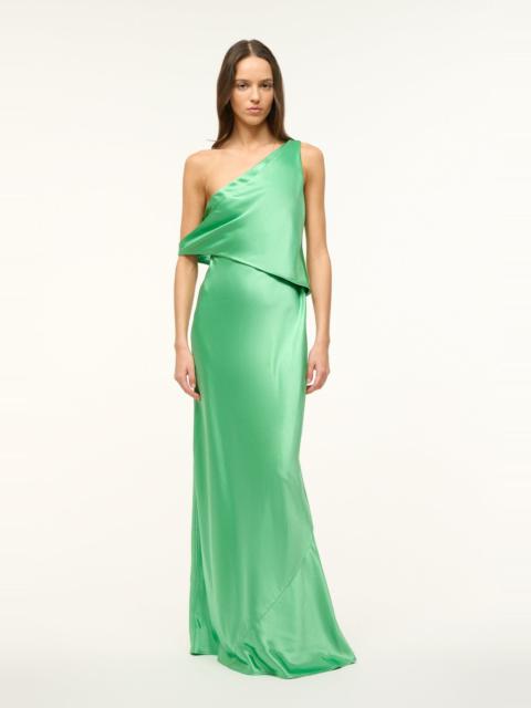 STAUD STAUD NAOMI DRESS SEAWEED