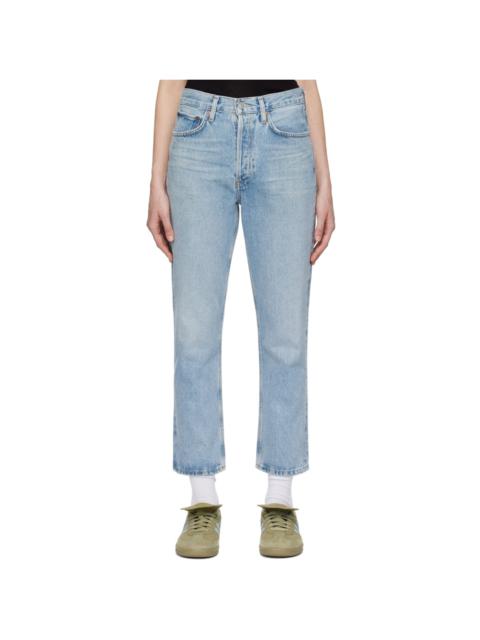 AGOLDE Blue Riley Jeans