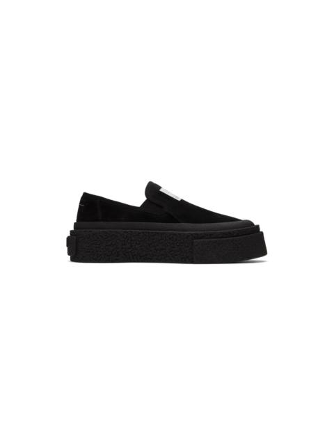 MM6 Maison Margiela Black Platform Sneakers