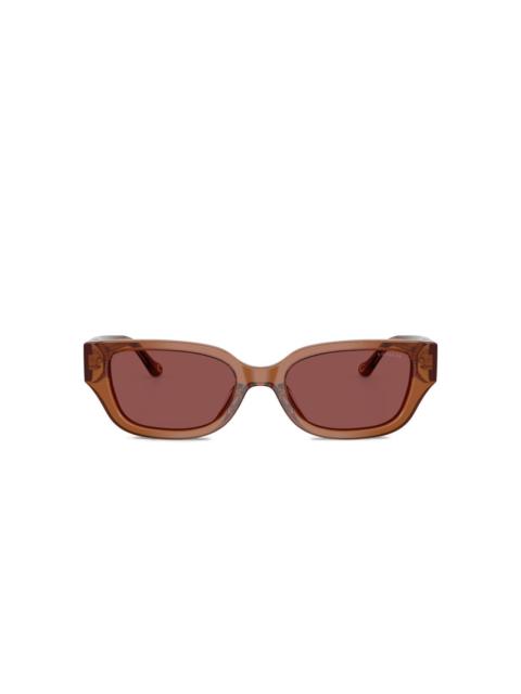 COACH logo-plaque square sunglasses