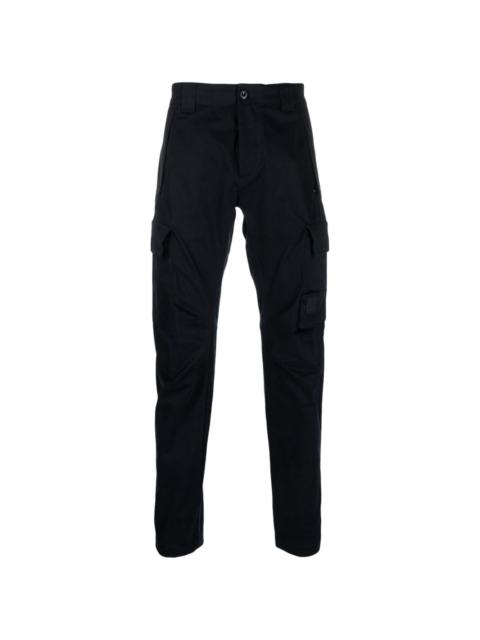 logo-patch panelled cargo trousers