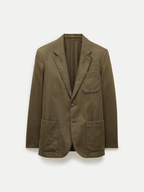 J.CREW Relaxed-fit suit jacket in Italian cotton-linen twill blend