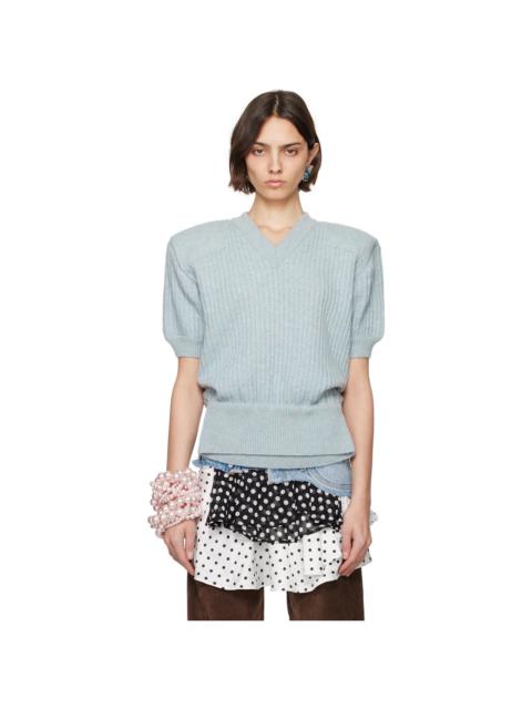 ALL–IN Blue Display Army Sweater