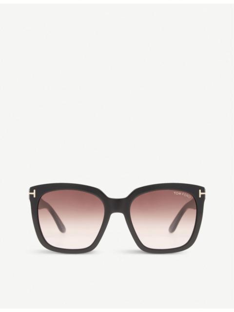 TOM FORD Amara square-frame sunglasses