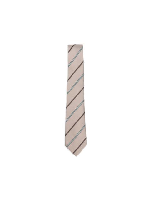 Canali striped-pattern tie