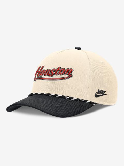 Nike Houston Astros Rise Men's Nike MLB Adjustable Hat