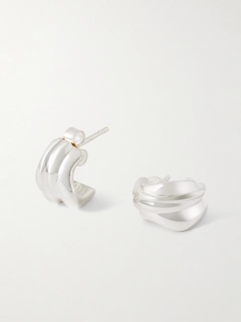 Completedworks Recycled Silver Hoop Earrings