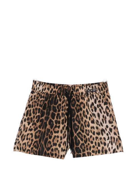 Moschino Moschino Leopard-print Swim Shorts