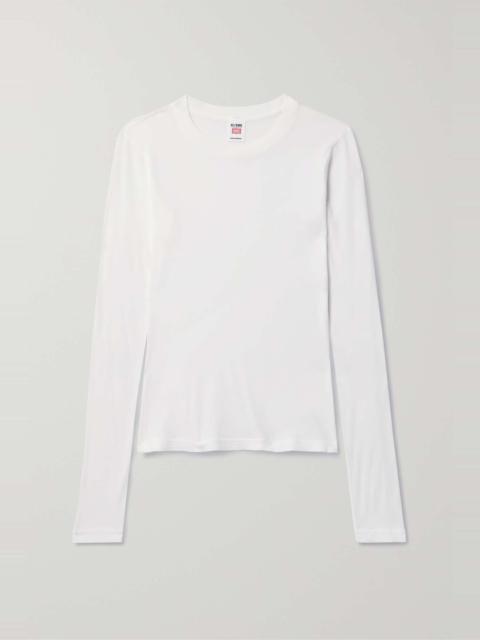 RE/DONE + Hanes cotton-jersey top