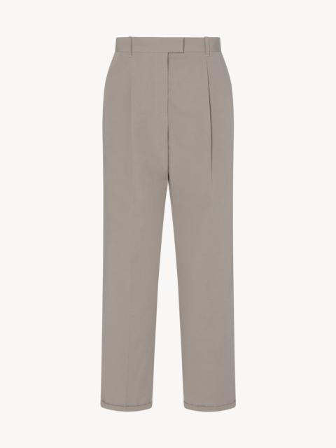The Row Neriah Pant in Cotton and Silk