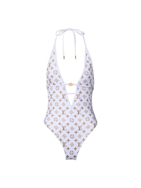 Louis Vuitton Woven Monogram Print Swimsuit