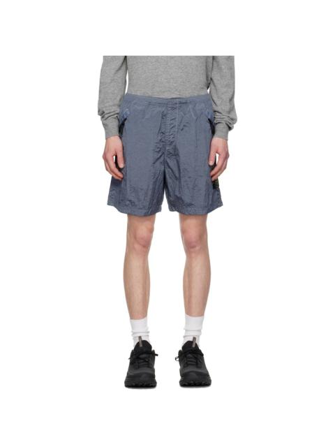 Stone Island Blue 1200038 Nylon Metal ECONYL Shorts