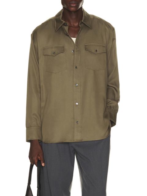 SIMKHAI Carter Refined Workwear Shirt