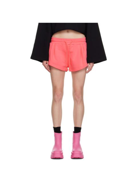 MSGM Pink Drawstring Shorts