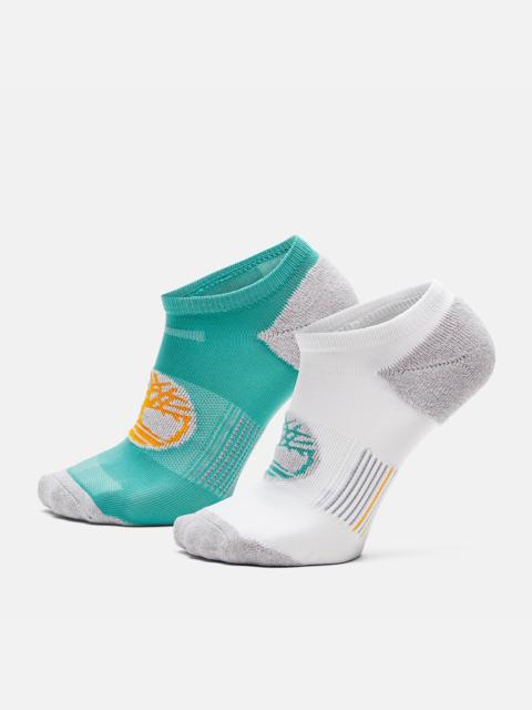 Timberland 2-Pack Zoned Sport Low Cut Sock