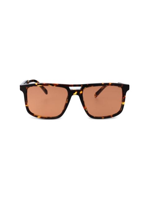 Prada square-frame tortoiseshell sunglasses