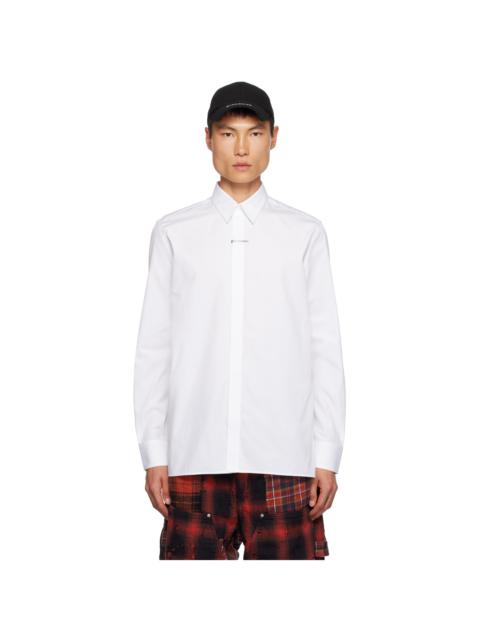 Givenchy White Boxy Shirt