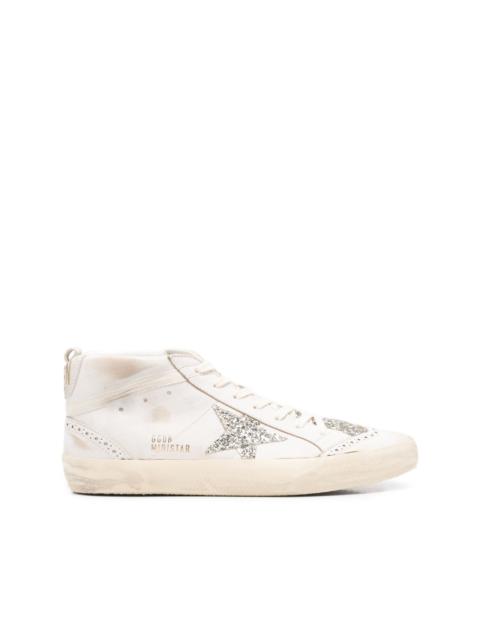 Golden Goose Mid Star lace-up sneakers