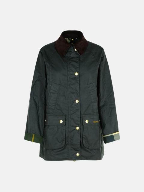 Barbour 'BEADNELL' GREEN WAXED COTTON JACKET