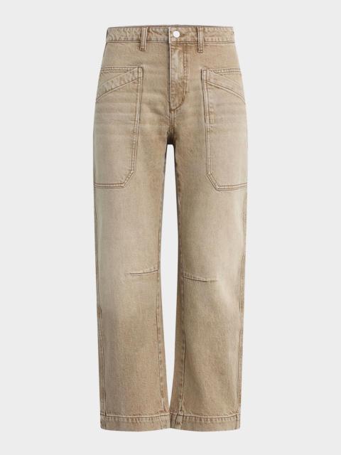 Joe's Jeans The Double Pocket Barrel Jeans