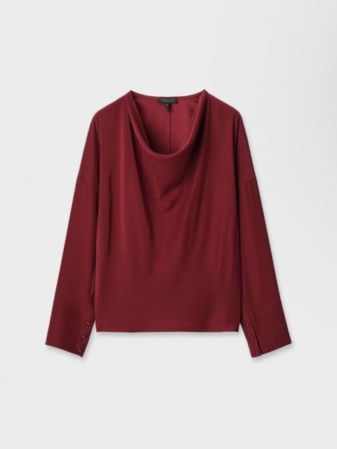 rag & bone Vinnie Silk Blouse