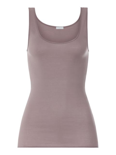 HANRO Cotton Seamless Round Neck Cotton Tank Top