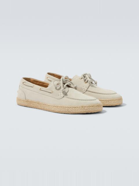 Brunello Cucinelli Suede boat shoes