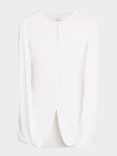 ROSETTA GETTY Folded Cape Top