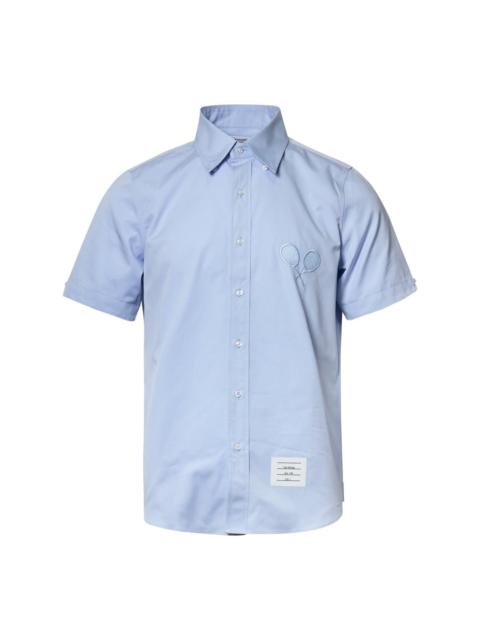 Thom Browne Short Sleeve Button Down Shirt