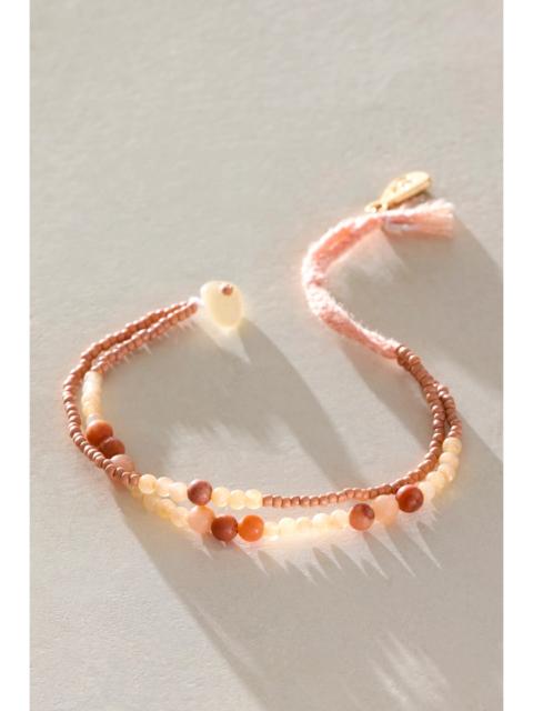 FREE PEOPLE Halo Semiprecious Stone Bracelet
