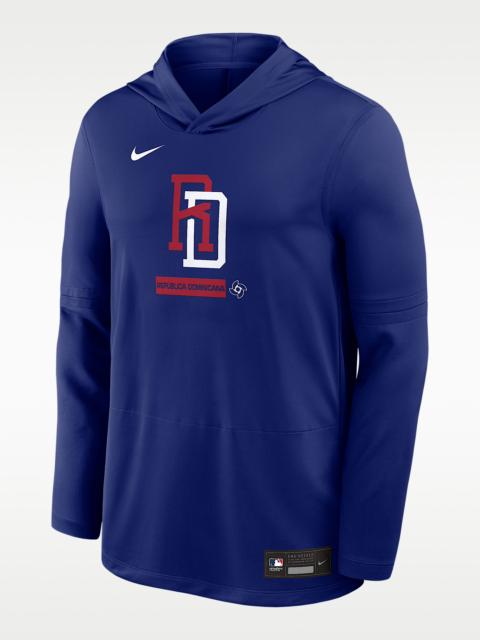 Nike Dominican Republic National Baseball Team 2026 World Baseball Classic Men's Nike Dri-FIT Long-Sleeve