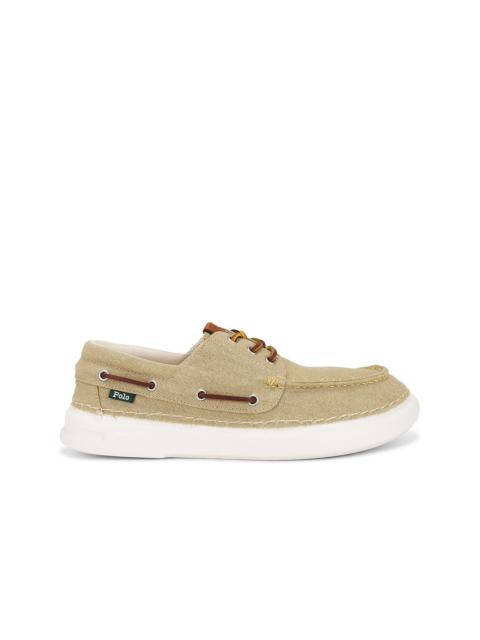 Polo Ralph Lauren Canvas Boat Shoe