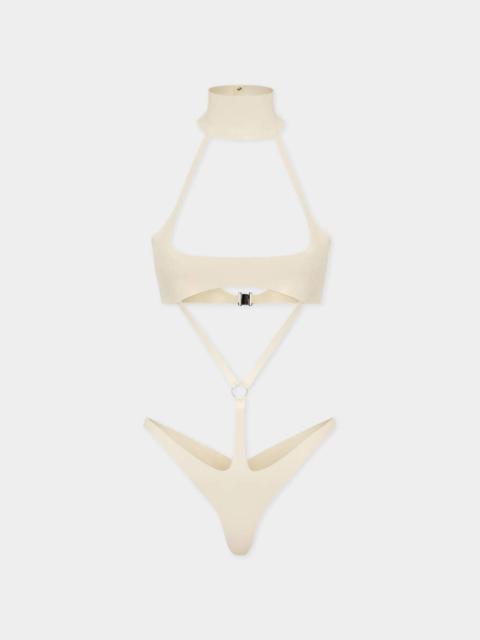 DSQUARED2 HARNESS CHOKER BODYSUIT