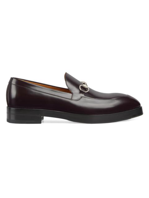 GUCCI Men's Men's Horsebit Loafers - Dark Brown