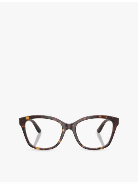 Dolce & Gabbana DG3451 Square-Frame Acetate Eyeglasses