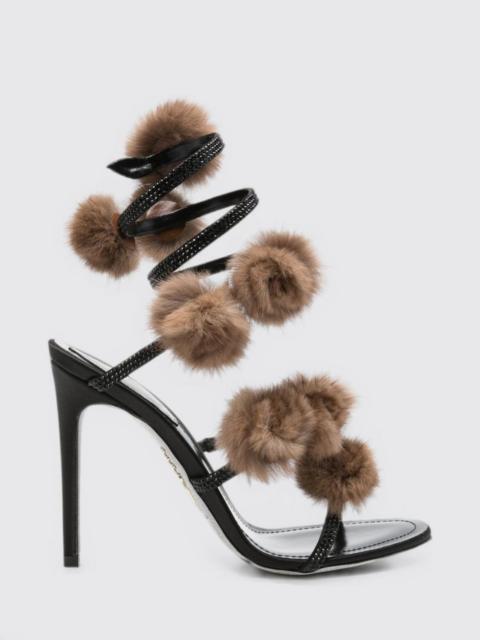 RENE CAOVILLA RENE CAOVILLA Heeled Sandal Woman color Black