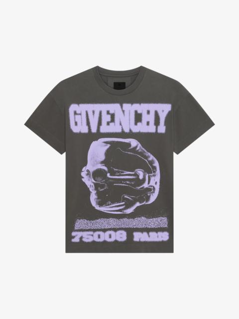 Givenchy CASUAL FIT T-SHIRT IN COTTON WITH GIVENCHY RING PRINTS