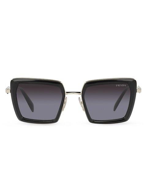 Prada 52MM Square Sunglasses