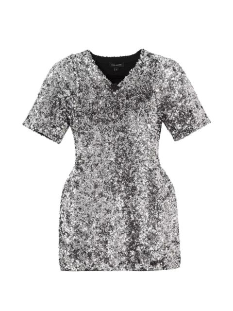 Marc Jacobs sequin-embellished V-neck mini dress