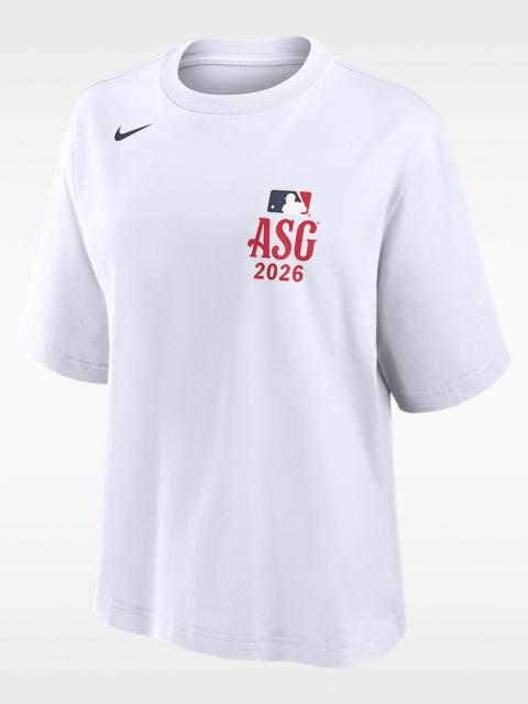 Nike 2026 All-Star Game Arch Logo Boxy Women's Nike MLB T-Shirt