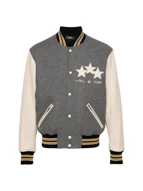 AMIRI Oversized Stars varsity jacket