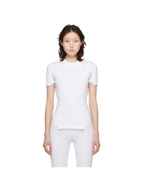 VETEMENTS White Cut-Up Baby T-shirt