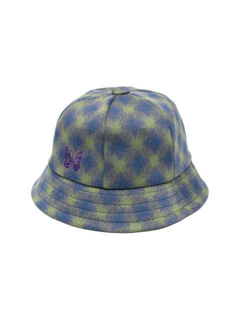 NEEDLES check-pattern bucket hat