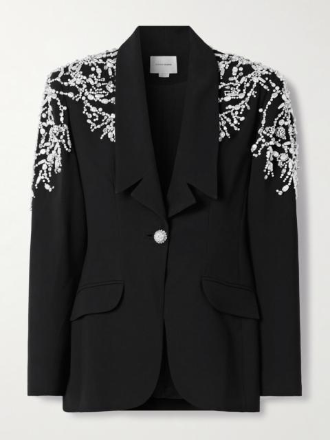 ZUHAIR MURAD Embellished Crepe Blazer