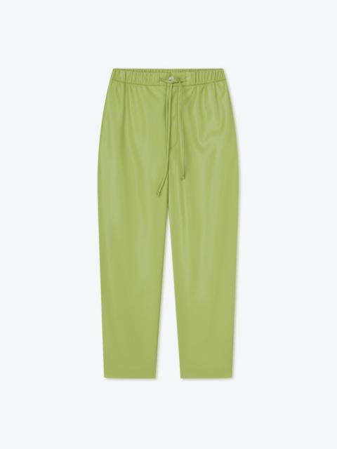 Nanushka JAIN - OKOBOR™ alt-leather relaxed pants - Green