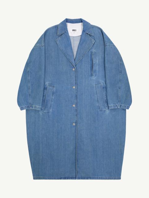 MM6 Maison Margiela Long overcoat